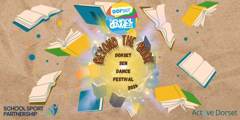 DSENDF 26 Header with books flying